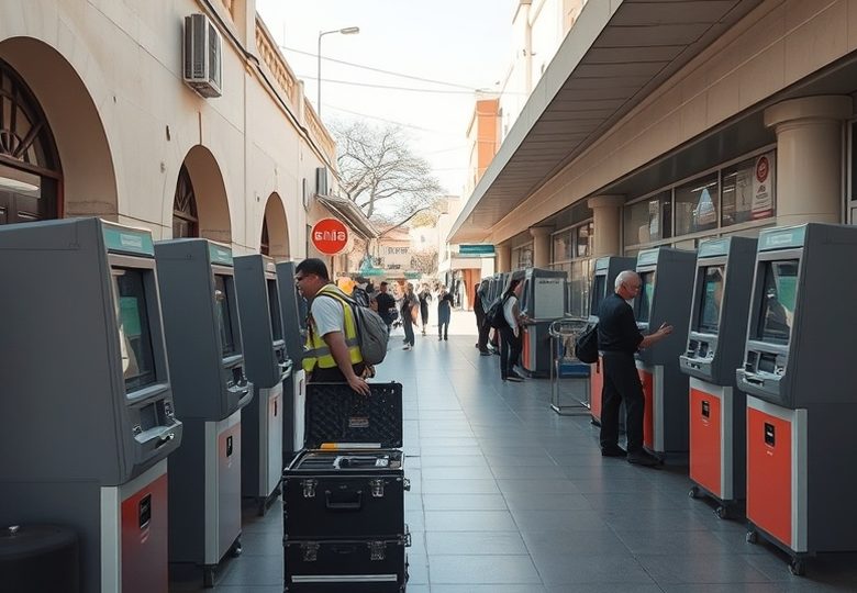Después — Equipo restablecido en la misma visita y operando con normalidad.